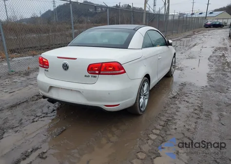 2012 Volkswagen Eos Executive из США, поврежденный, VIN WVWFW7AH1CV003714